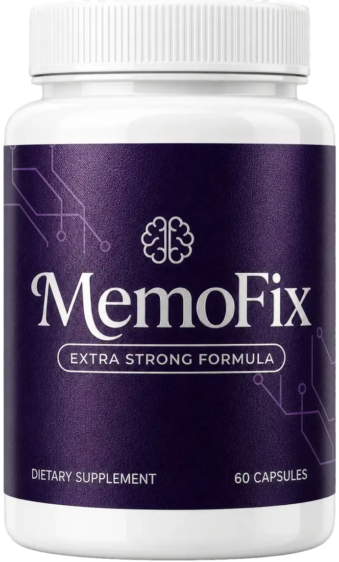 A single MemoFix bottle — Extra Strong Formula, 60 capsules, dietary supplement