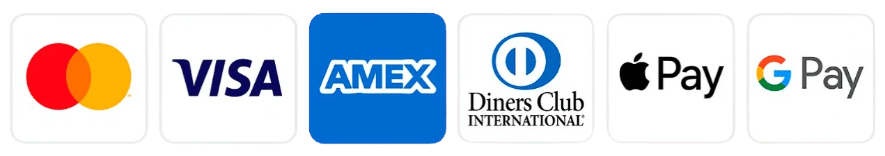 Accepted payment methods for MemoFix